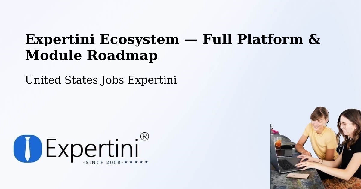 Expertini Ecosystem — Full Platform & Module Roadmap – Moore